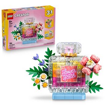 LEGO Creator 3-in-1 Floral Decor Perfume Bottle 31383 Building Kit (286 Pieces)
