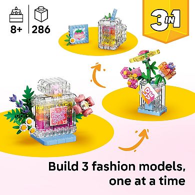 LEGO Creator 3-in-1 Floral Decor Perfume Bottle 31383 Building Kit (286 Pieces)