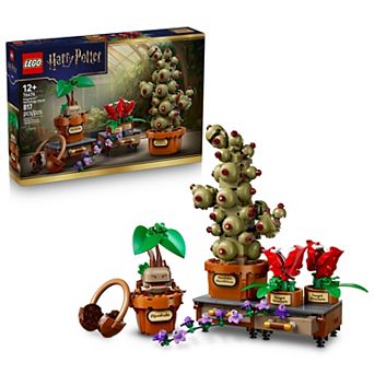 LEGO Harry Potter Hogwarts Herbology Plants 76474 Building Kit (817 Pieces)