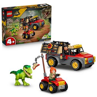 LEGO Jurassic World Young T. rex Transport Truck 77978 Building Kit (115 Pieces)