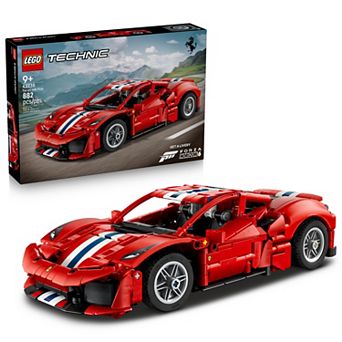 LEGO Technic Ferrari 488 PISTA 42235 Building Kit (882 Pieces)