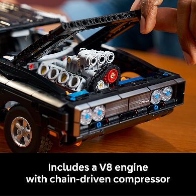 LEGO Technic Fast & Furious Dodge Charger R/T 42231 Building Kit (1516 Pieces)