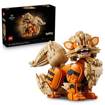 LEGO Pokemon Arcanine 72160 Building Kit (1190 Pieces)
