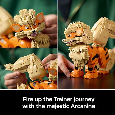 LEGO Pokemon Arcanine 72160 Building Kit (1190 Pieces)