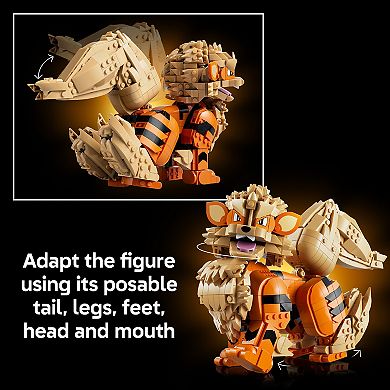LEGO Pokemon Arcanine 72160 Building Kit (1190 Pieces)