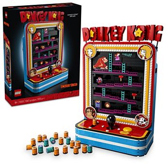 LEGO Donkey Kong Arcade 72051 Building Kit (1367 Pieces)