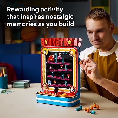 LEGO Donkey Kong Arcade 72051 Building Kit (1367 Pieces)