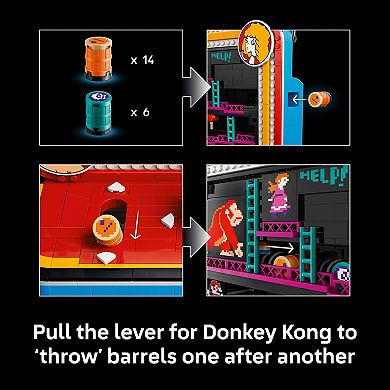 LEGO Donkey Kong Arcade 72051 Building Kit (1367 Pieces)