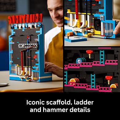 LEGO Donkey Kong Arcade 72051 Building Kit (1367 Pieces)
