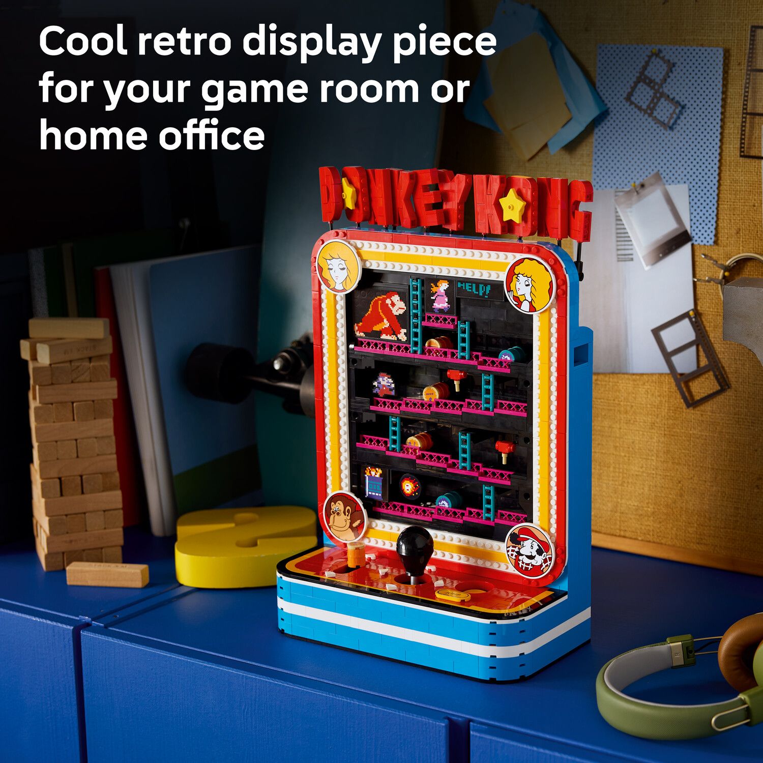 Детский конструктор LEGO Donkey Kong Arcade 72051 Building Kit (1367 Pieces) — фото 7
