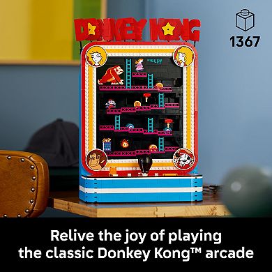 LEGO Donkey Kong Arcade 72051 Building Kit (1367 Pieces)