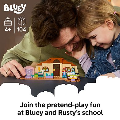 LEGO Bluey School with Rusty and Bluey 11221 Building Kit (106 Pieces)