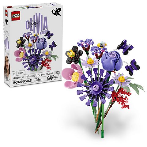 Детские конструкторы LEGO Botanicals Editions Olivia Rodrigo's Flower Bouquet 11507 Building Kit (400 Pieces)