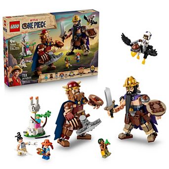 LEGO ONE PIECE Dorry vs. Brogy 75644 Building Kit (733 Pieces)