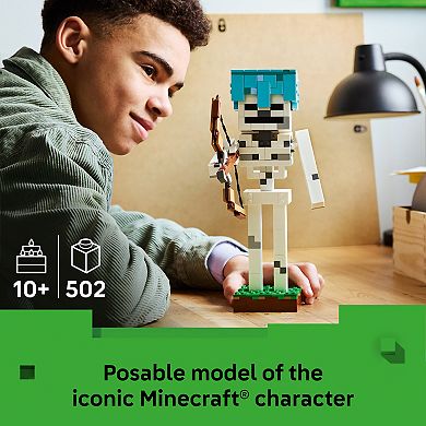 LEGO Minecraft The Skeleton 21594 Building Kit (502 Pieces)