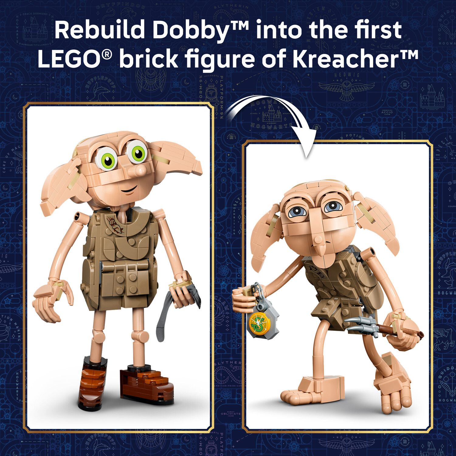 Детский конструктор LEGO Harry Potter Dobby the Free Elf 76469 Building Kit (379 Pieces) — фото 5
