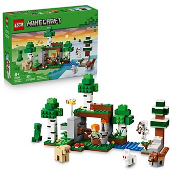 LEGO Minecraft First Night Adventure 21593 Building Kit (301 Pieces)