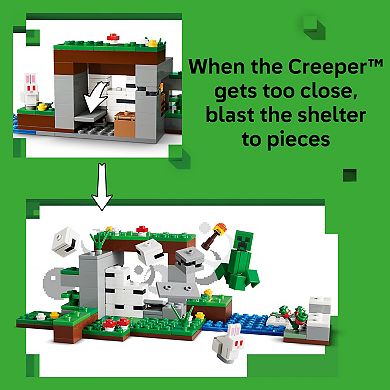 LEGO Minecraft First Night Adventure 21593 Building Kit (301 Pieces)