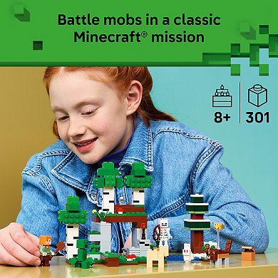 LEGO Minecraft First Night Adventure 21593 Building Kit (301 Pieces)