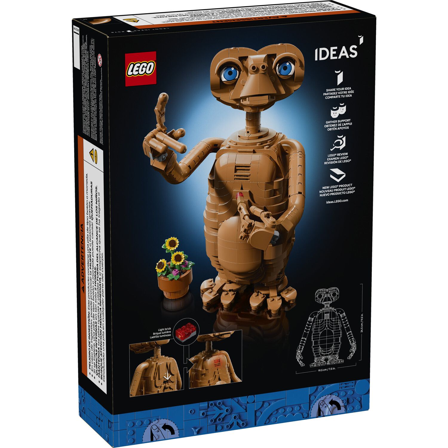 Детский конструктор LEGO Ideas E.T. the Extra-Terrestrial 21370 Building Kit (1226 Pieces) — фото 4