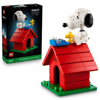 LEGO Ideas Peanuts Snoopy's Doghouse 21368 Building Kit (964 Pieces)