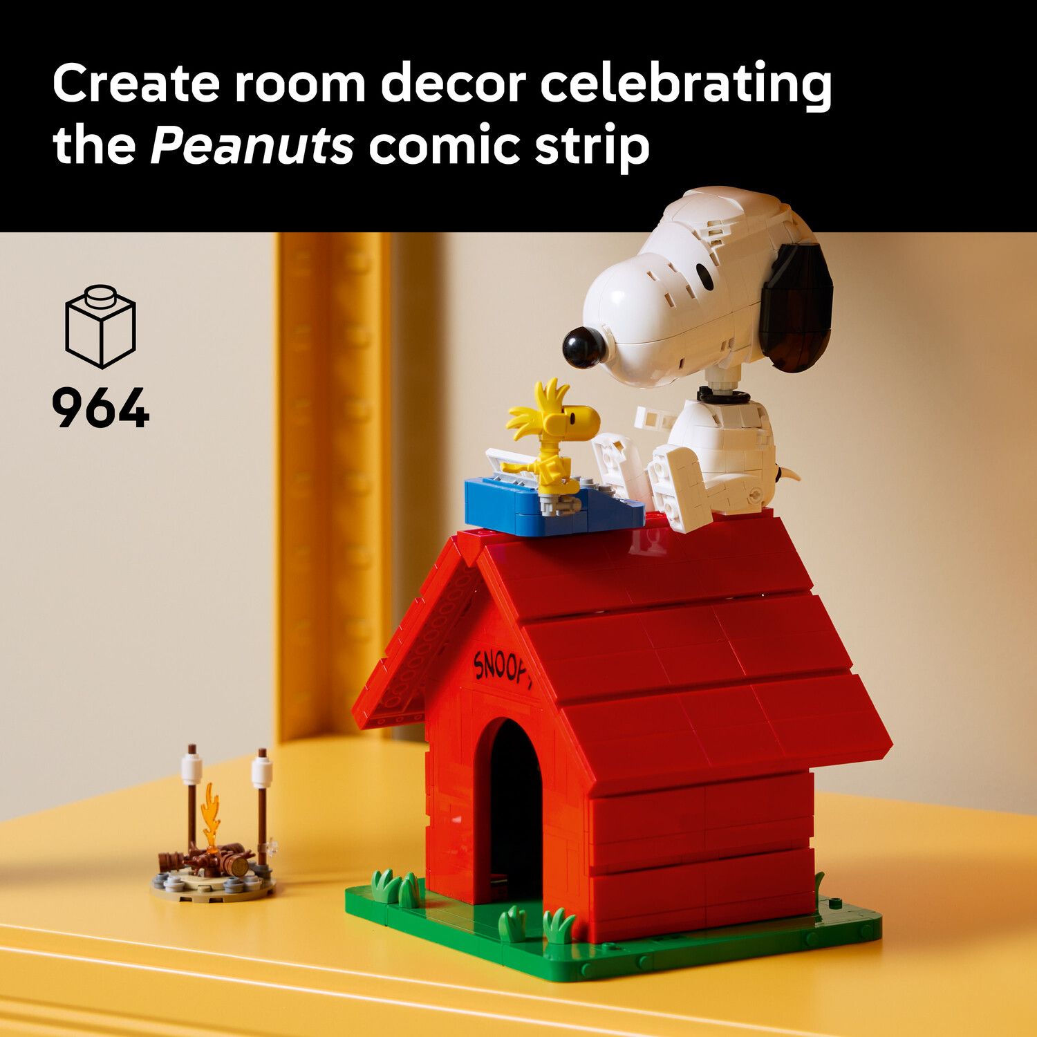 Детский конструктор LEGO Ideas Peanuts Snoopy's Doghouse 21368 Building Kit (964 Pieces) — фото 2