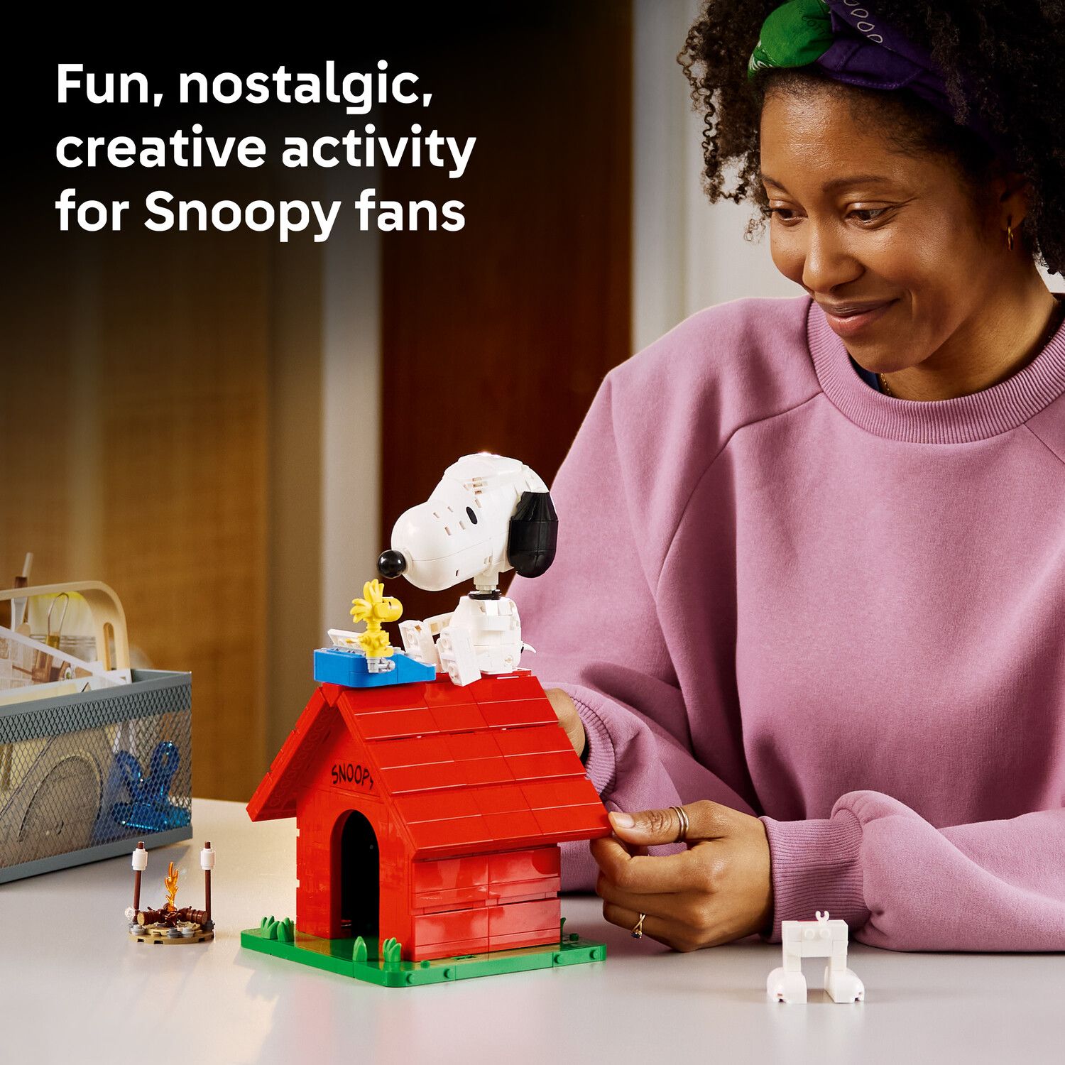 Детский конструктор LEGO Ideas Peanuts Snoopy's Doghouse 21368 Building Kit (964 Pieces) — фото 3