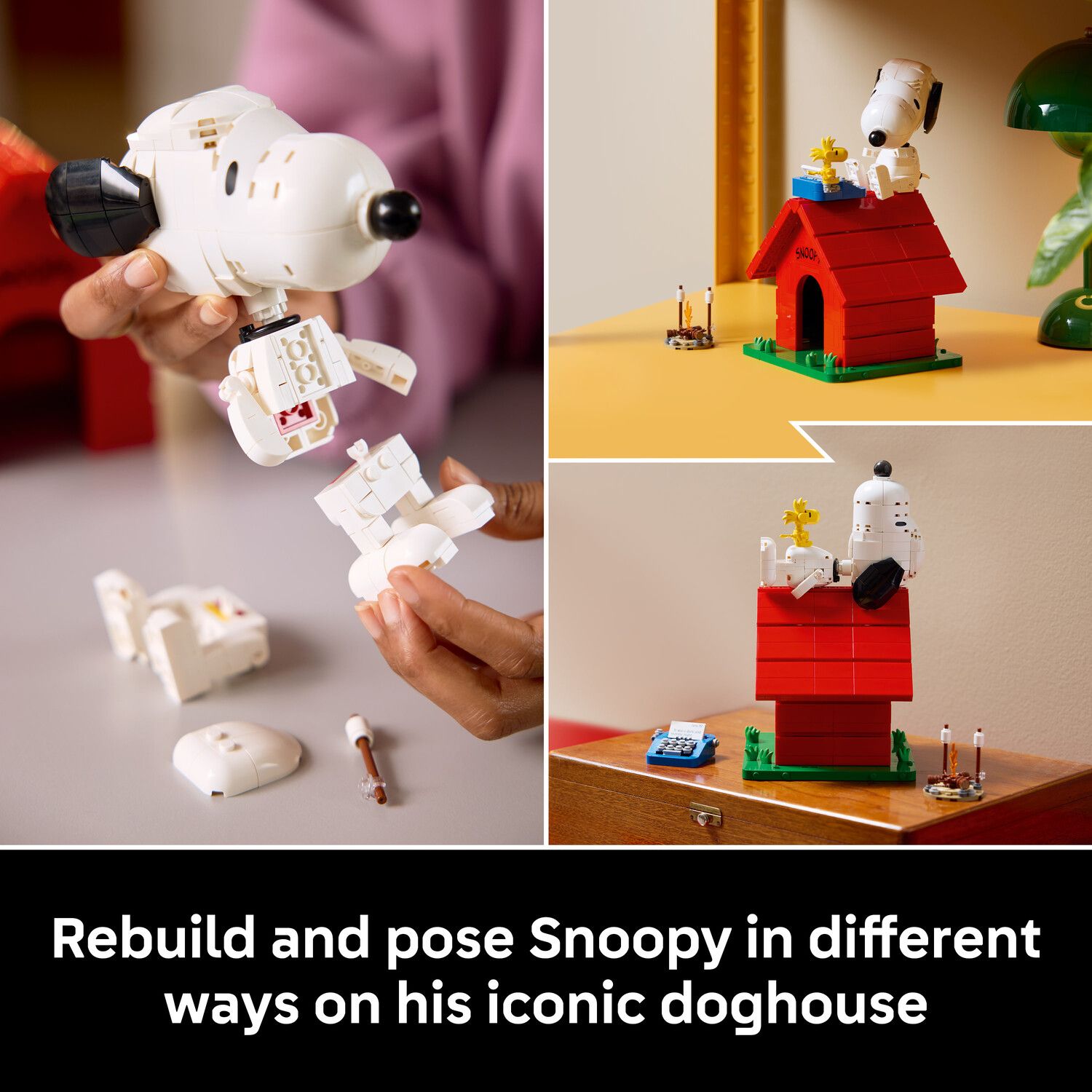 Детский конструктор LEGO Ideas Peanuts Snoopy's Doghouse 21368 Building Kit (964 Pieces) — фото 4