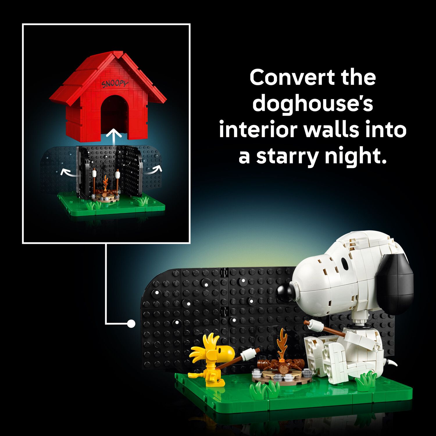 Детский конструктор LEGO Ideas Peanuts Snoopy's Doghouse 21368 Building Kit (964 Pieces) — фото 6