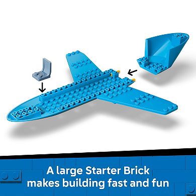 LEGO City Passenger Jet 60492 Building Kit (118 Pieces)