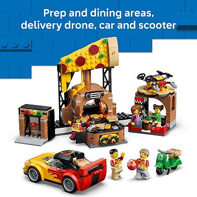 LEGO City Pizza Delivery Experience 60496 Building Kit (494 Pieces)