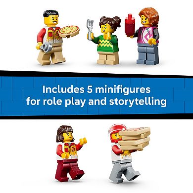 LEGO City Pizza Delivery Experience 60496 Building Kit (494 Pieces)