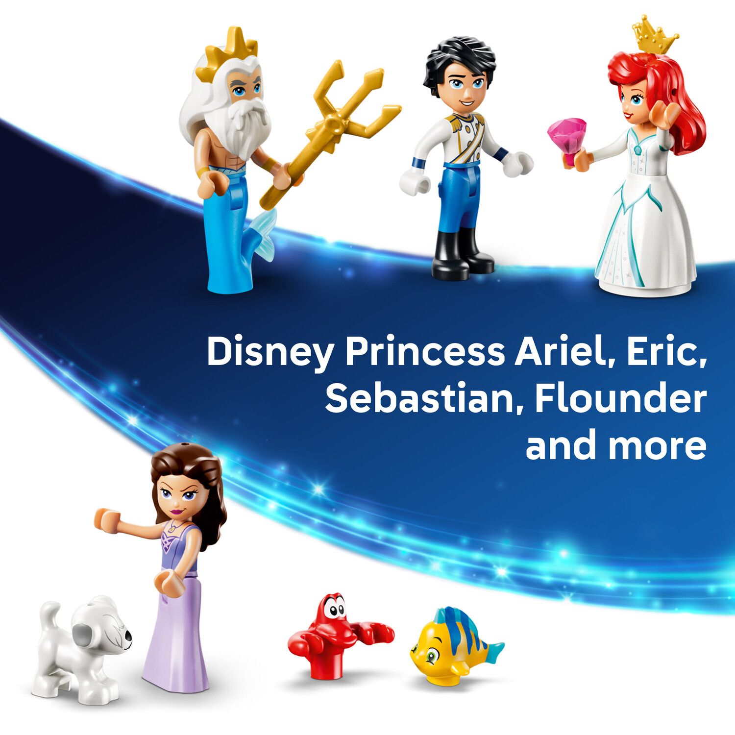Детский конструктор LEGO Disney's The Little Mermaid Ariel's Royal Wedding Boat 43299 Building Kit (519 Pieces) — фото 5