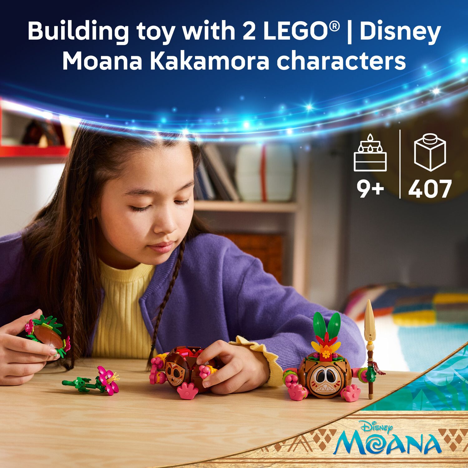 Детский конструктор LEGO Disney's Moana Kakamora 43293 Building Kit (407 Pieces) — фото 2