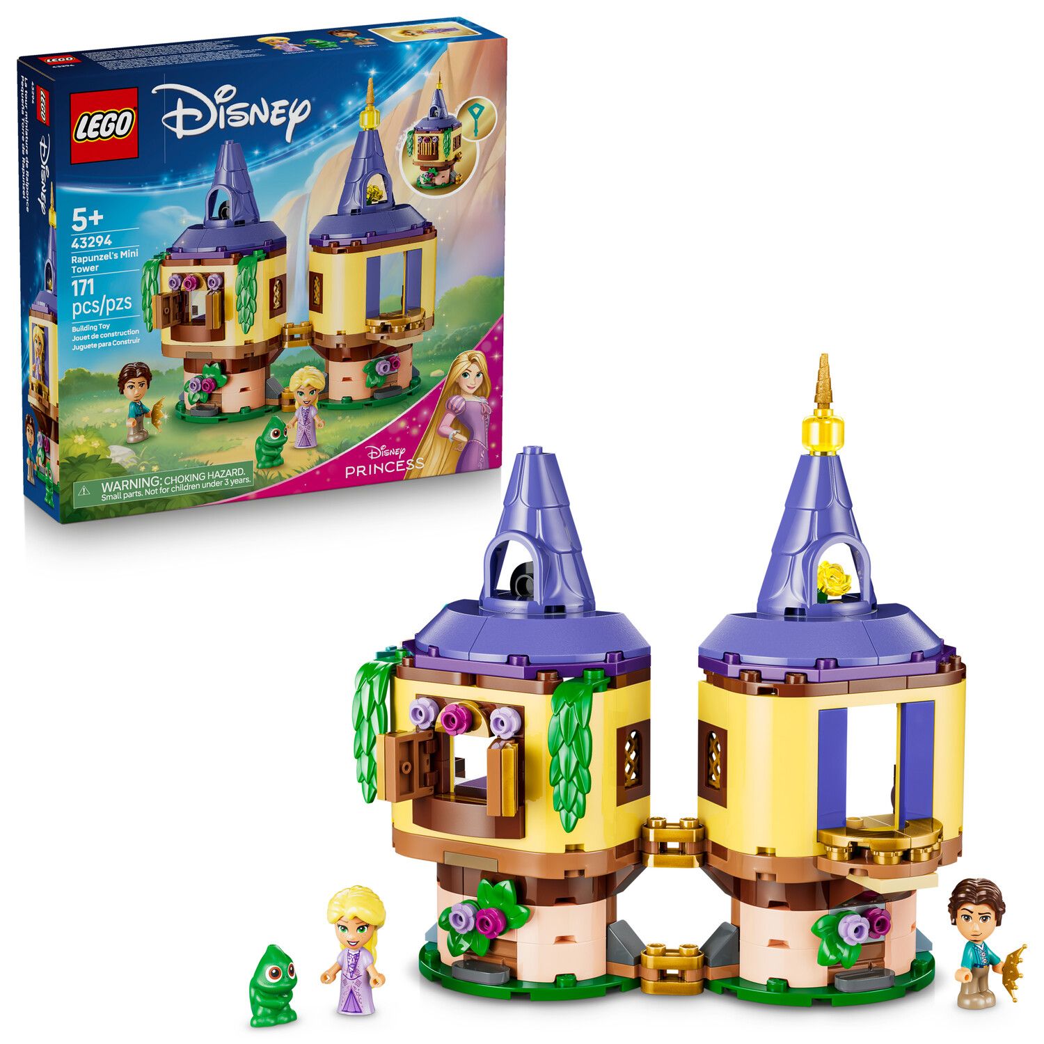 Детские конструкторы LEGO Disney's Tangled Rapunzel's Mini Tower 43294 Building Kit (171 Pieces)
