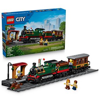 LEGO City Vintage Steam Train 60511 Building Kit (575 Pieces)