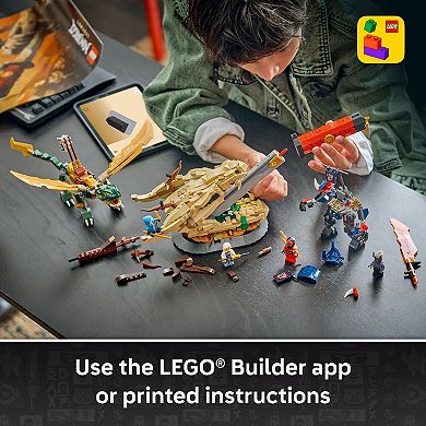 LEGO NINJAGO Battle at the Dragon's Blade 71871 Building Kit (1016 Pieces)