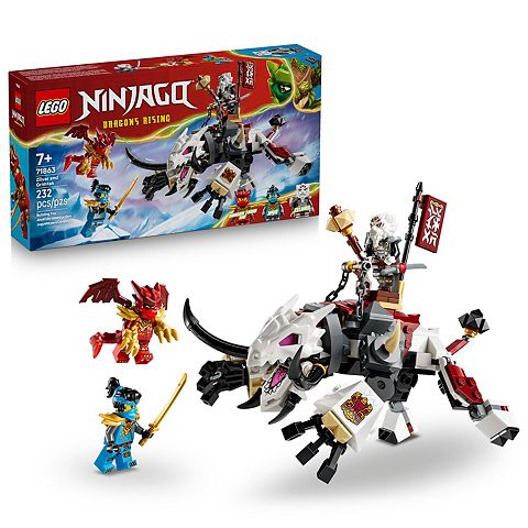 Детские конструкторы LEGO NINJAGO Zilvar & Grimtak the Dragon Beast 71863 Building Kit (232 Pieces)