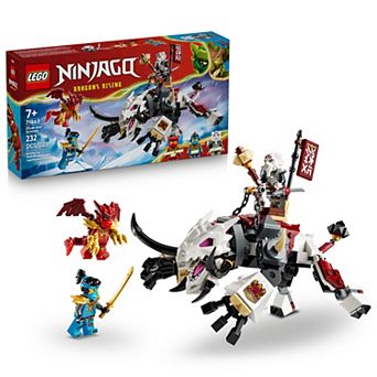 LEGO NINJAGO Zilvar & Grimtak the Dragon Beast 71863 Building Kit (232 Pieces)