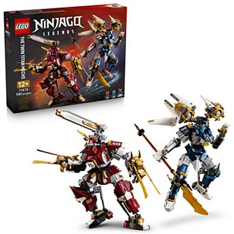 LEGO NINJAGO The Twin Titan Mechs 71870 Building Kit (1707 Pieces)