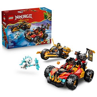 LEGO NINJAGO Kai & Cole's Combiner Vehicles 71864 Building Kit (394 Pieces)