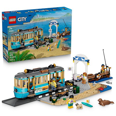 Детские конструкторы LEGO City Classic Beach Streetcar 60506 Building Kit (693 Pieces)