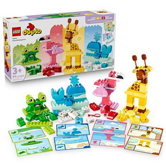 LEGO DUPLO Animal Building Game 10472 Building Kit (94 Pieces)