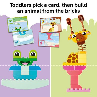 LEGO DUPLO Animal Building Game 10472 Building Kit (94 Pieces)