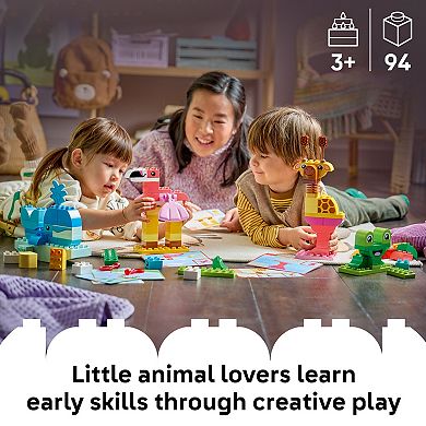 LEGO DUPLO Animal Building Game 10472 Building Kit (94 Pieces)