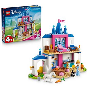 LEGO Disney's Cinderella Animal Friends Castle 43283 Building Kit (149 Pieces)