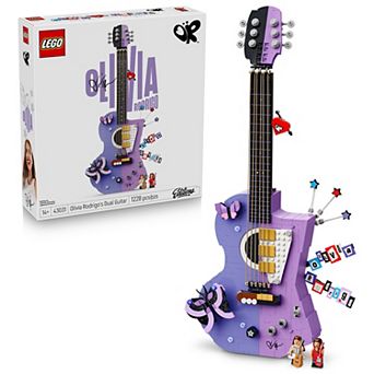 LEGO Editions Olivia Rodrigo's Dual Guitar 43031 Building Kit (1228 Pieces)