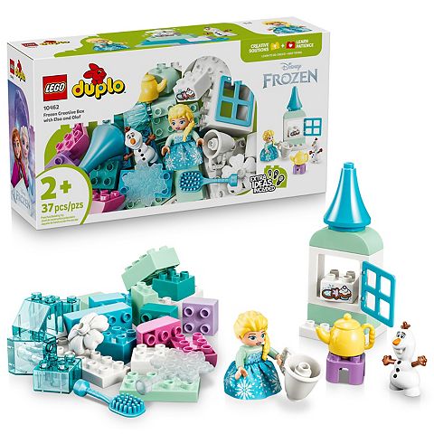 Детские конструкторы LEGO DUPLO Disney's Frozen Creative Box with Elsa & Olaf 10462 Building Kit (37 Pieces)