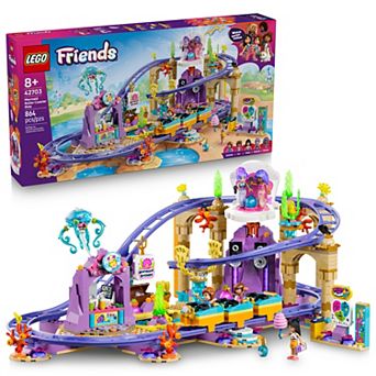 LEGO Friends Mermaid Roller Coaster Ride 42703 Building Kit (864 Pieces)
