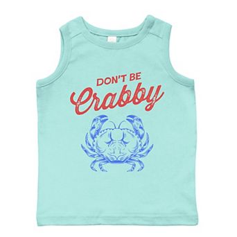 Don't Be Crabby Sketched - Toddler Graphic Tank